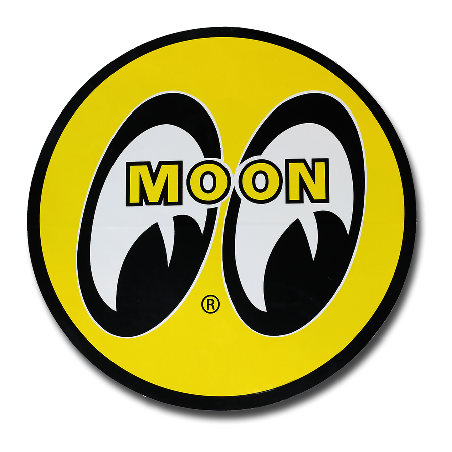 MOON EYEBALLS STICKER