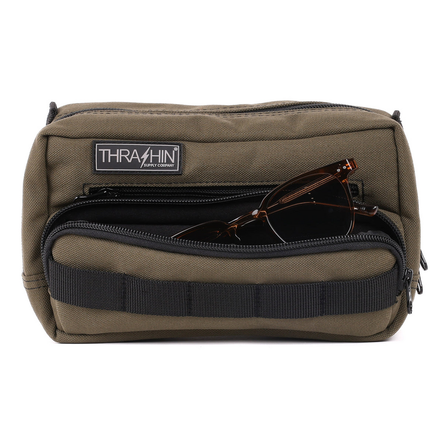 Thrashin Supply Co. Handlebar Bag Plus - Green