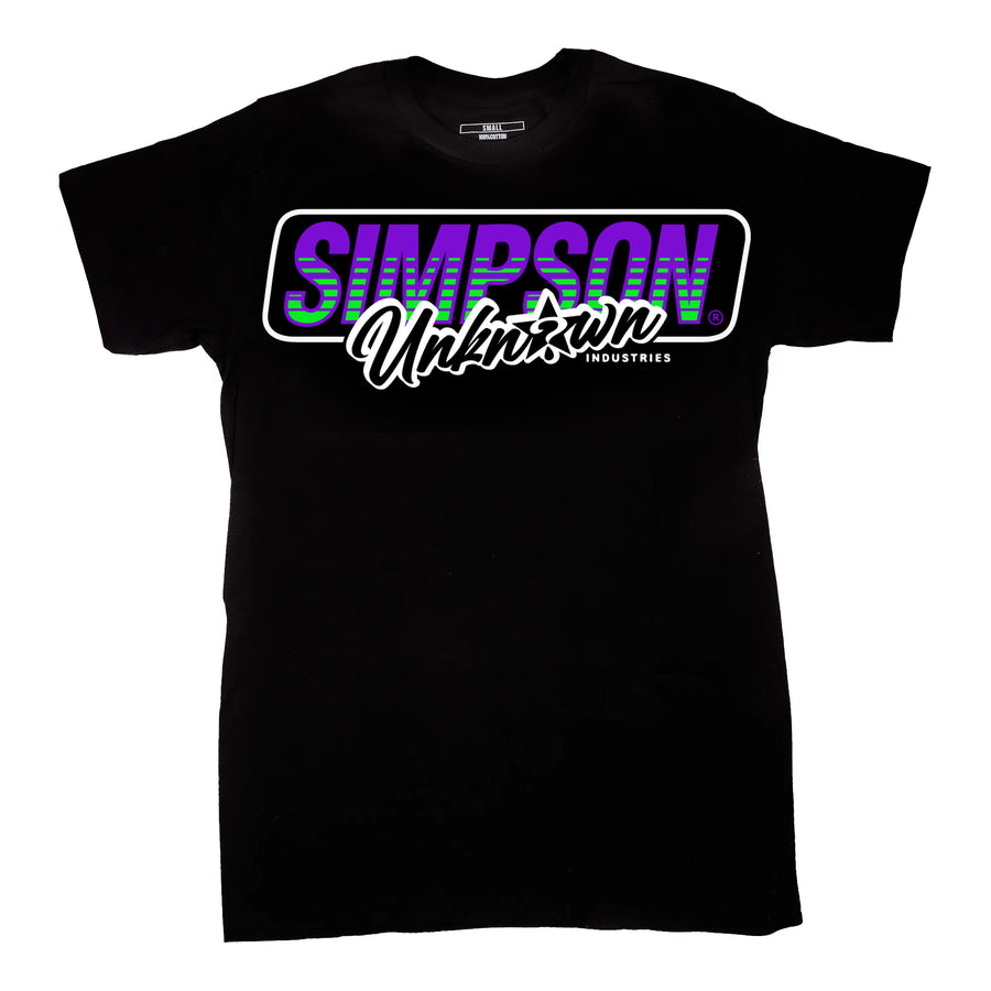 SIMPSON UNKNOWN INDUSTRIES LOGO TEE