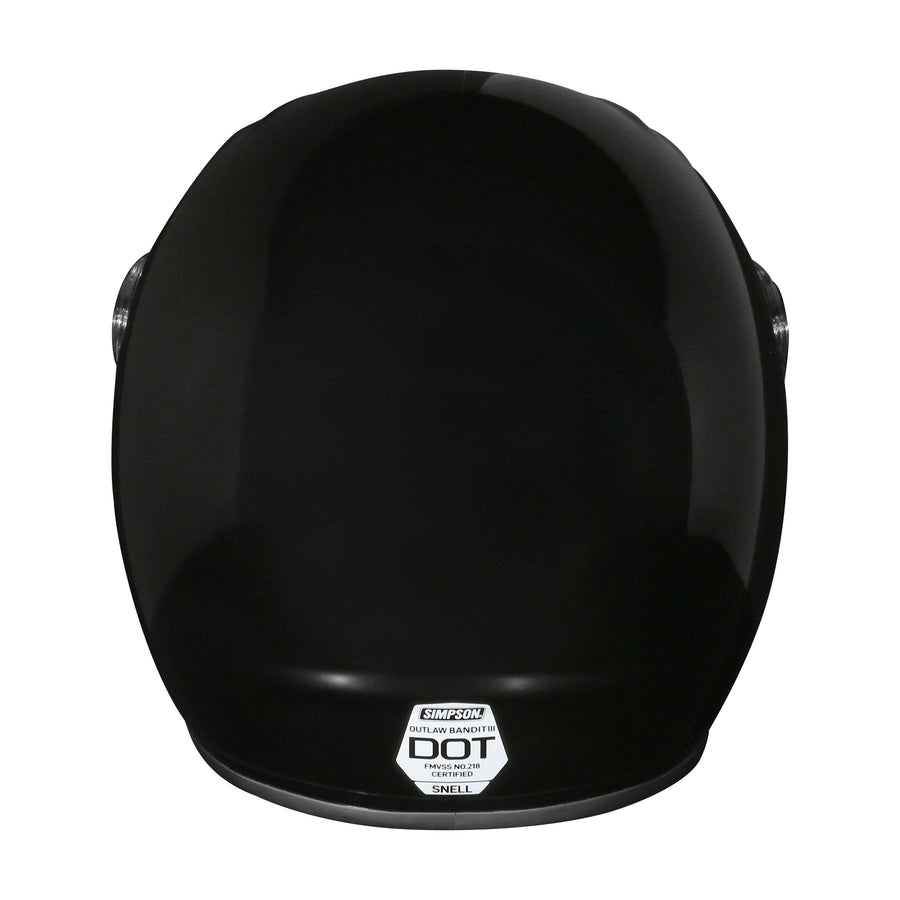 Simpson Outlaw Bandit Helmet Gen 3 - Gloss Black