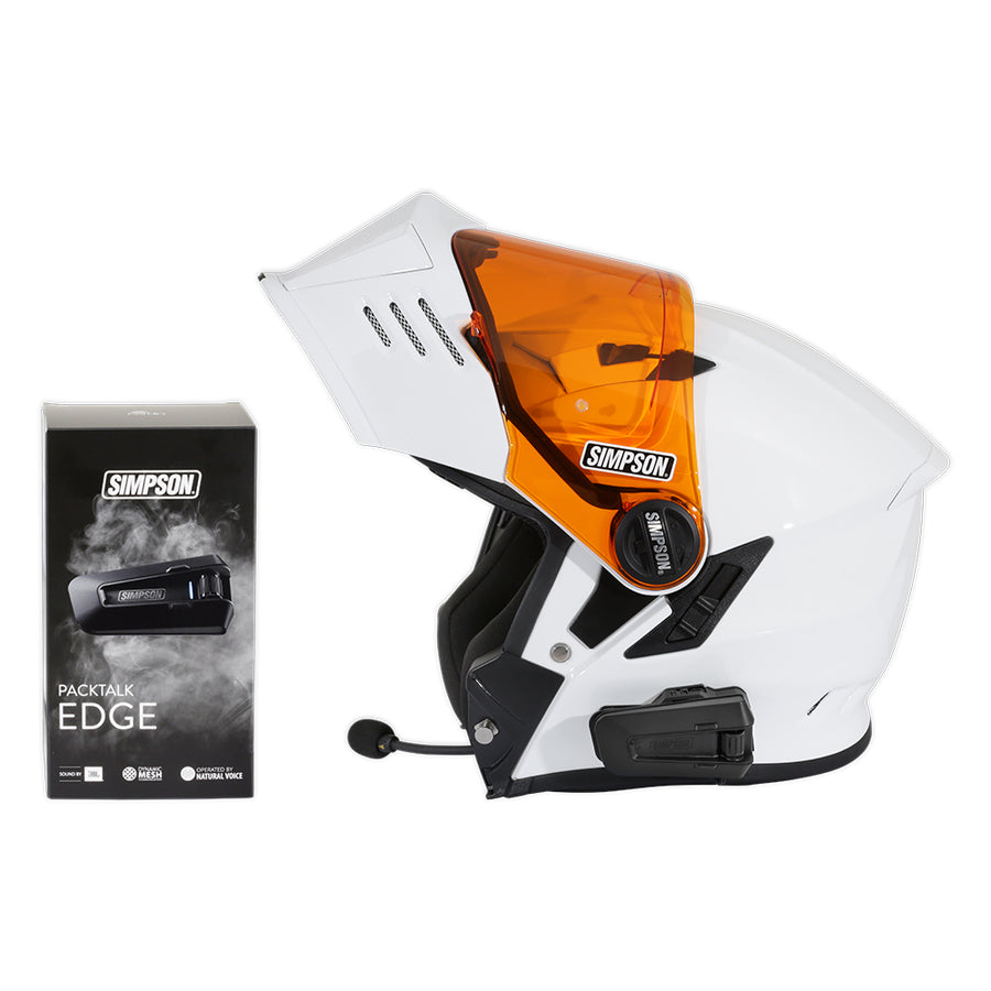 Cardo x Simpson Packtalk Edge Bluetooth Intercom